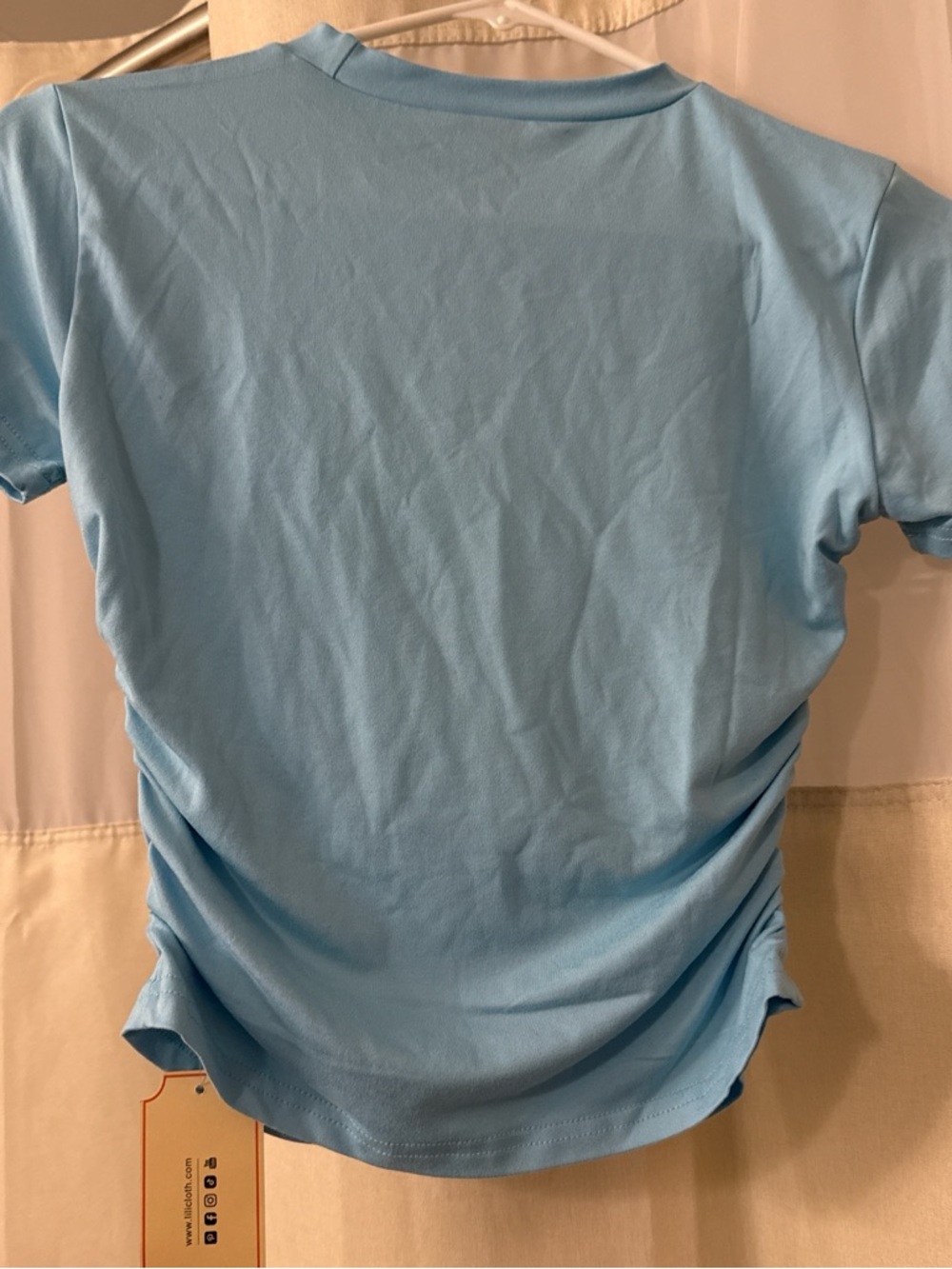 Light Blue Women’s Crew Neck T-Shirt
